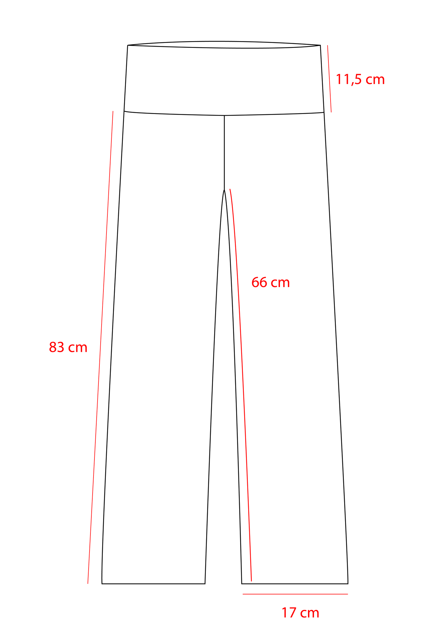 Patas rectas verde botella brillante
