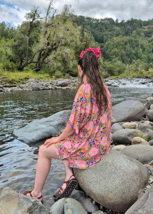 Maxi polera Petunia