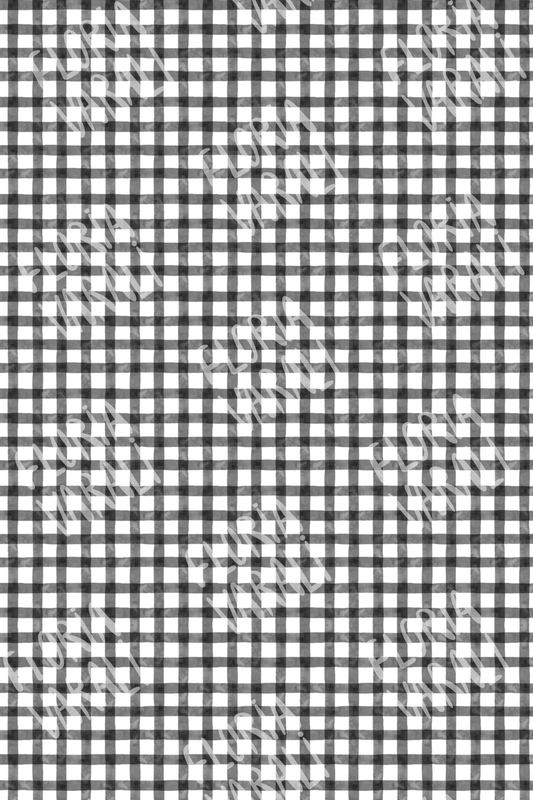 Patas rectas cuadrillé negro