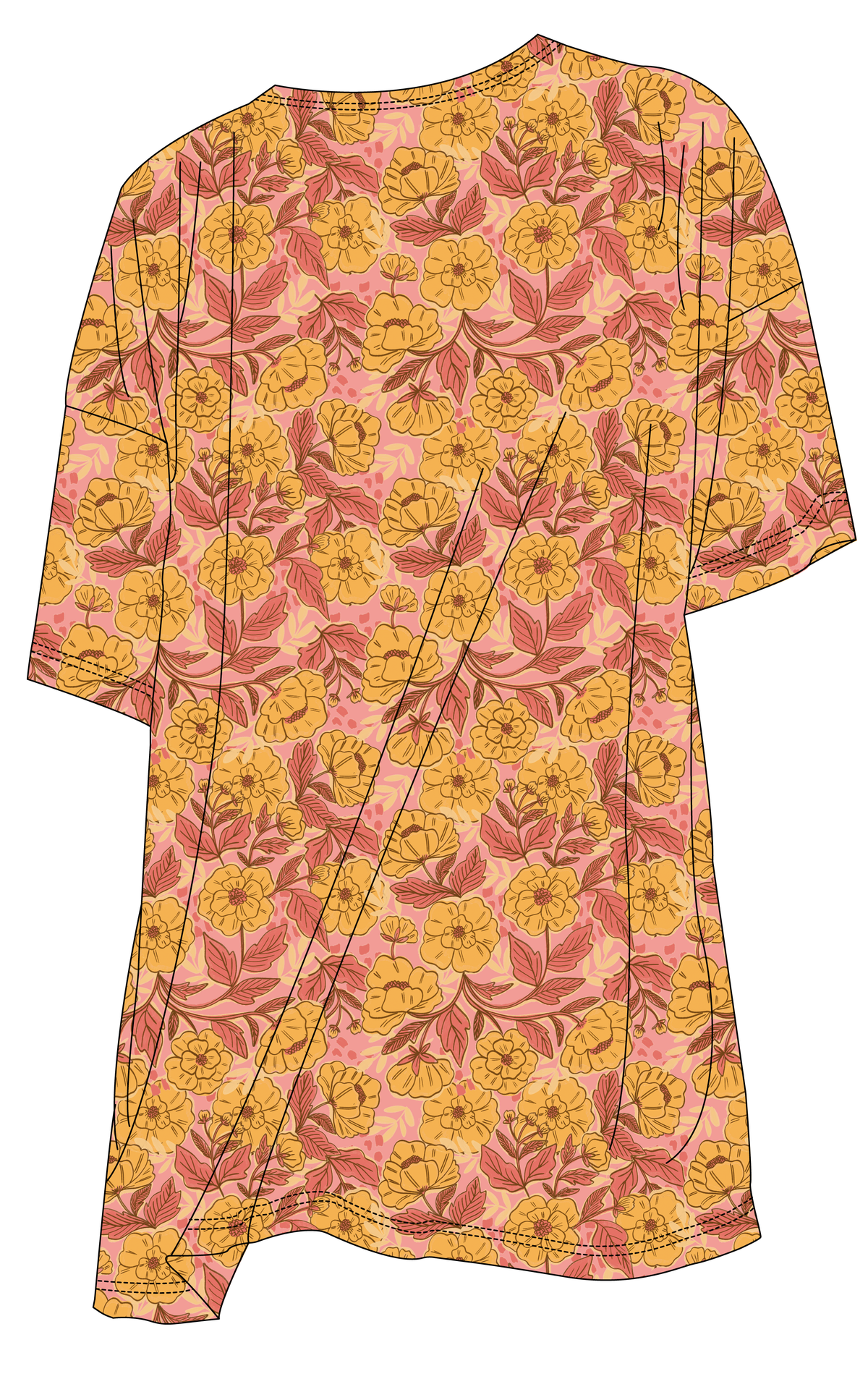 Maxi polera Amaryllis