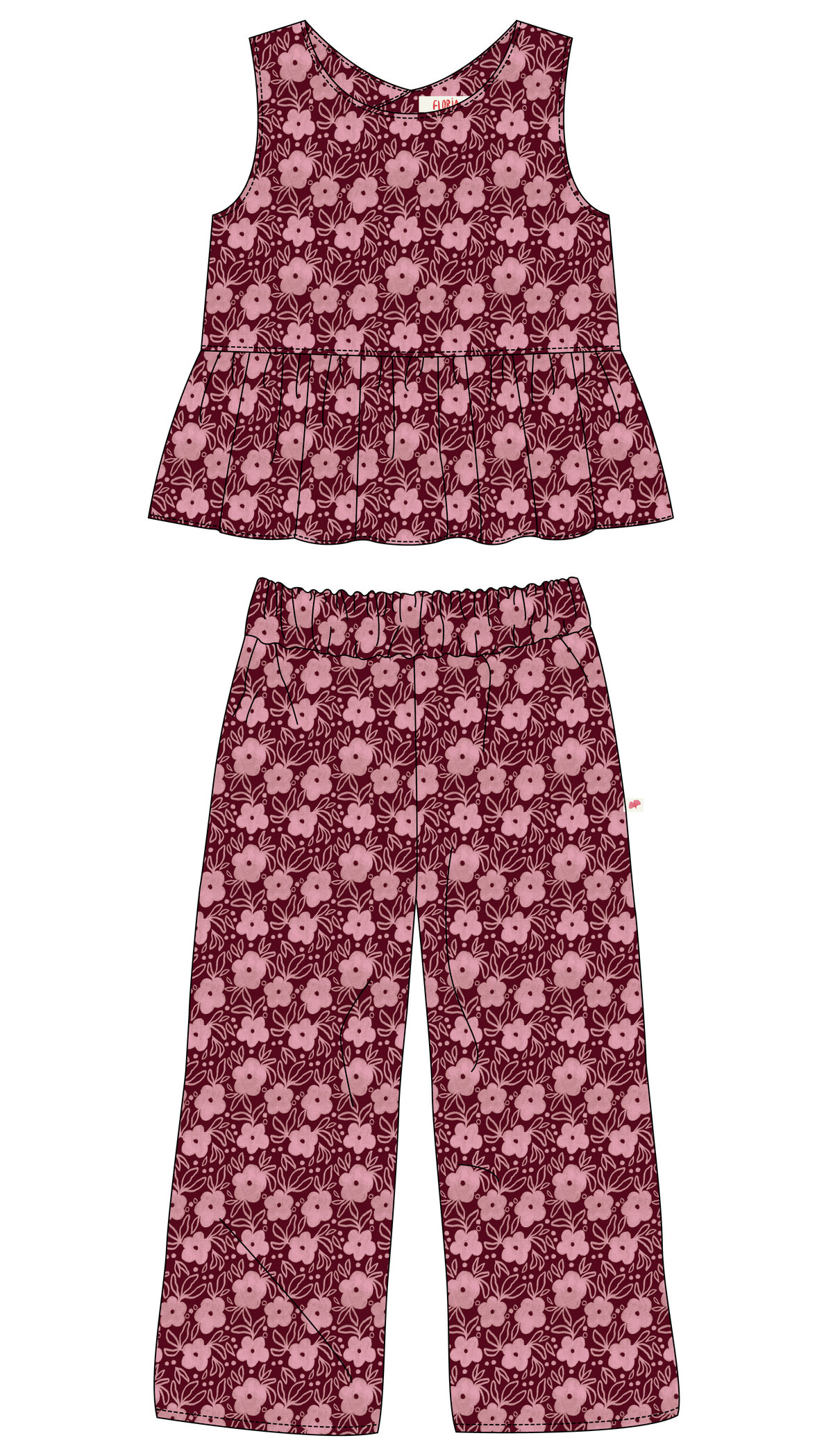Conjunto kids Cerezo