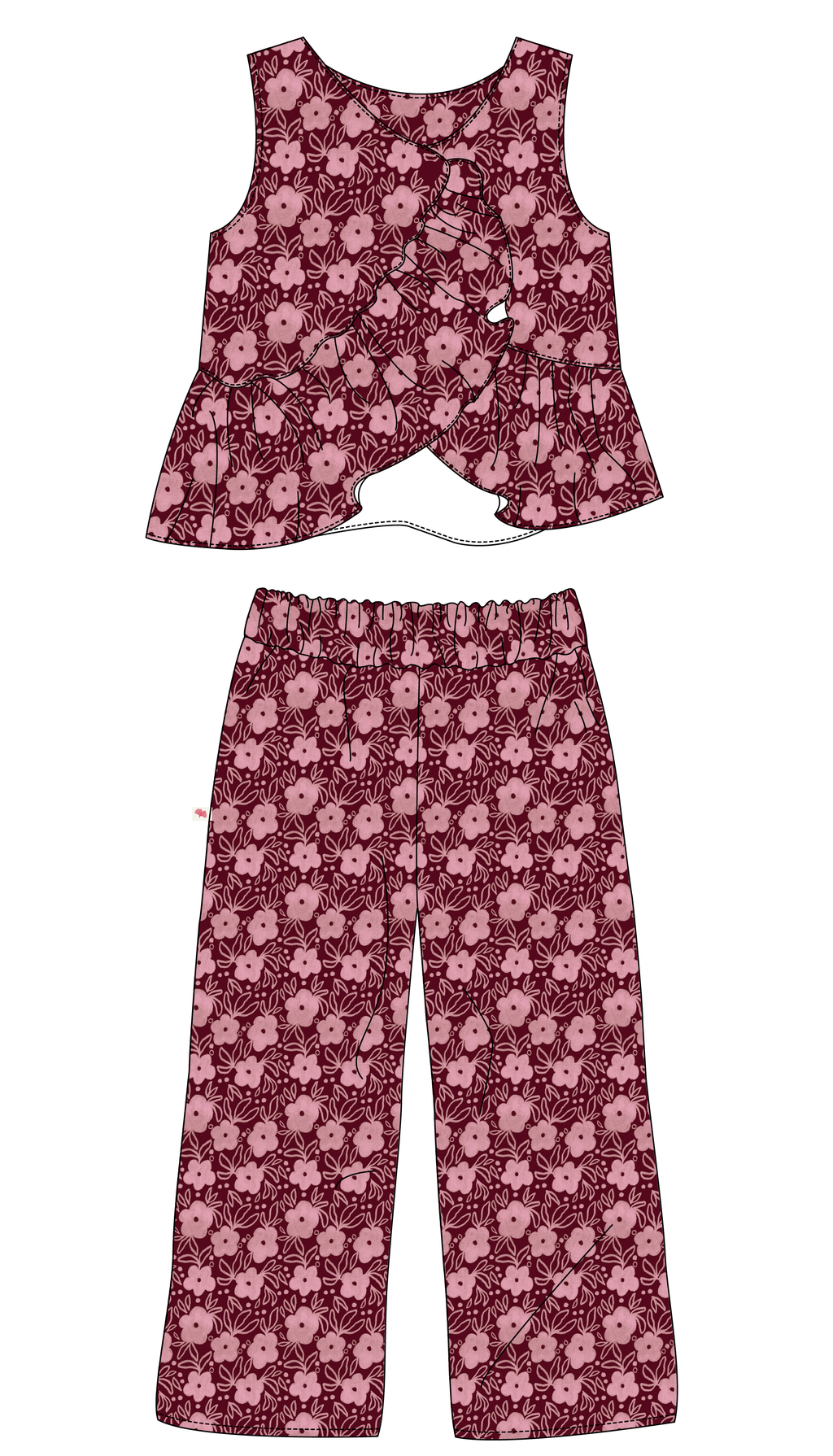 Conjunto kids Cerezo