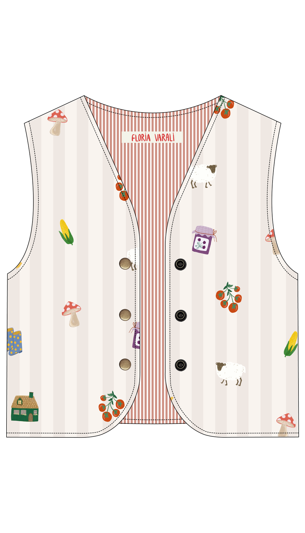 Vest kids Farm