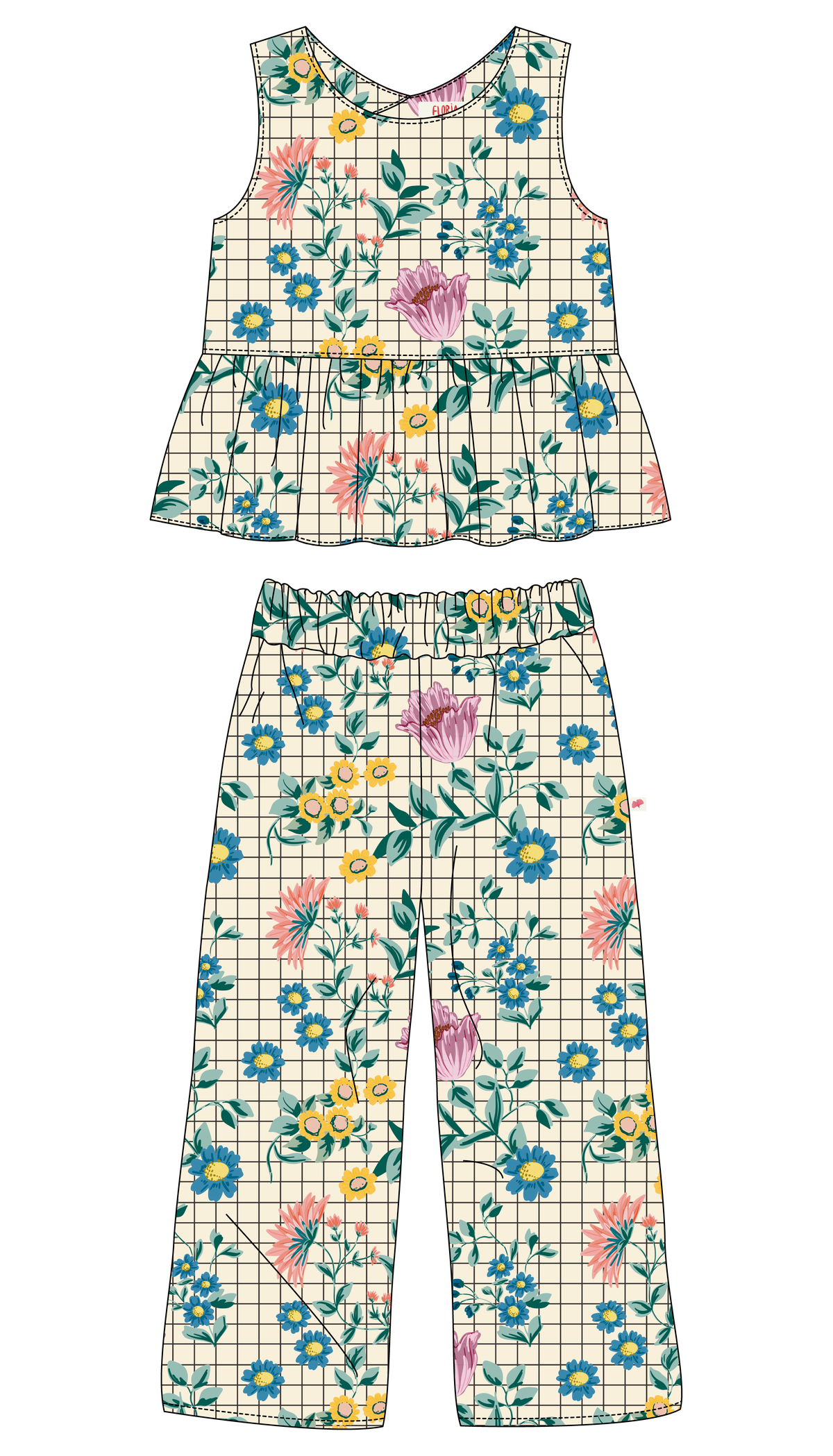Conjunto kids Hiedra