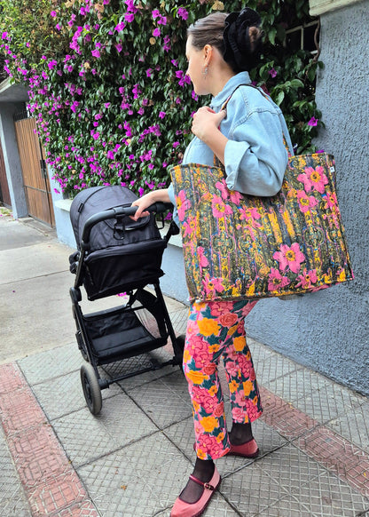 Tote bag acolchada XL