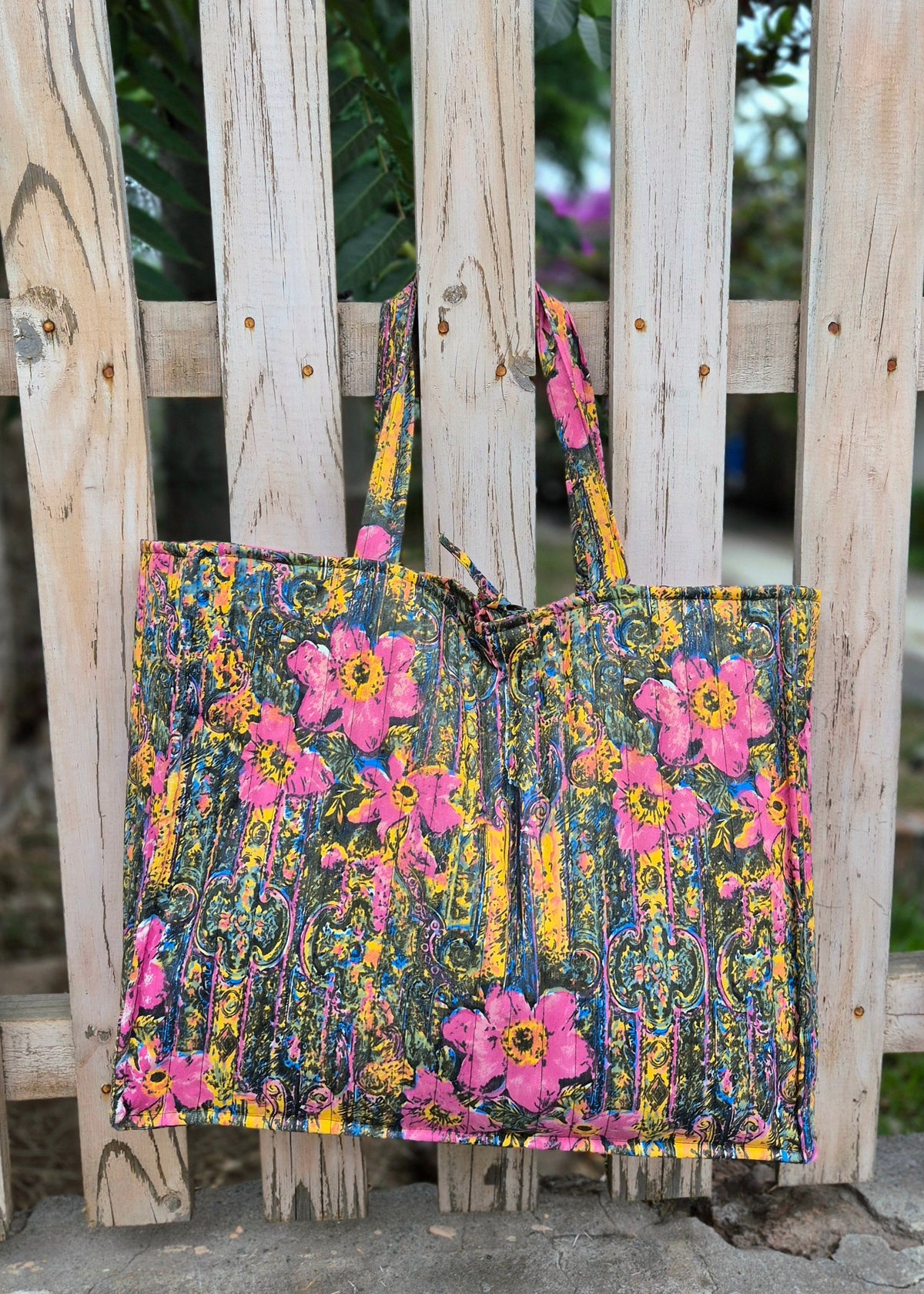 Tote bag acolchada XL